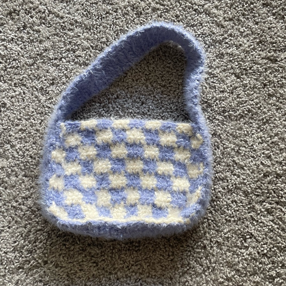 Crochet purse